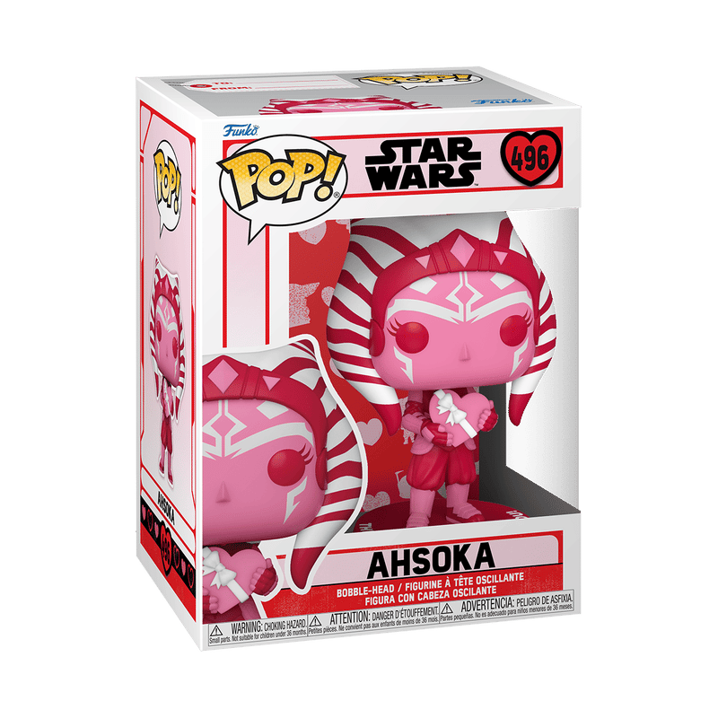 Funko Pop! Star Wars - Ahsoka(Valentine)  #496