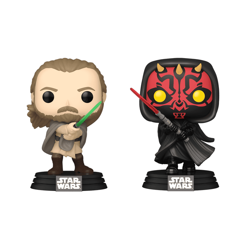 Funko Pop! Star Wars - Qui-Gon Jinn vs. Darth Maul 2-Pack