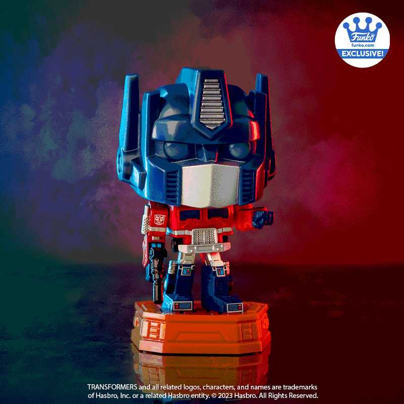Funko Pop! Super - Transformers - Lights and Sounds Optimus Prime #120