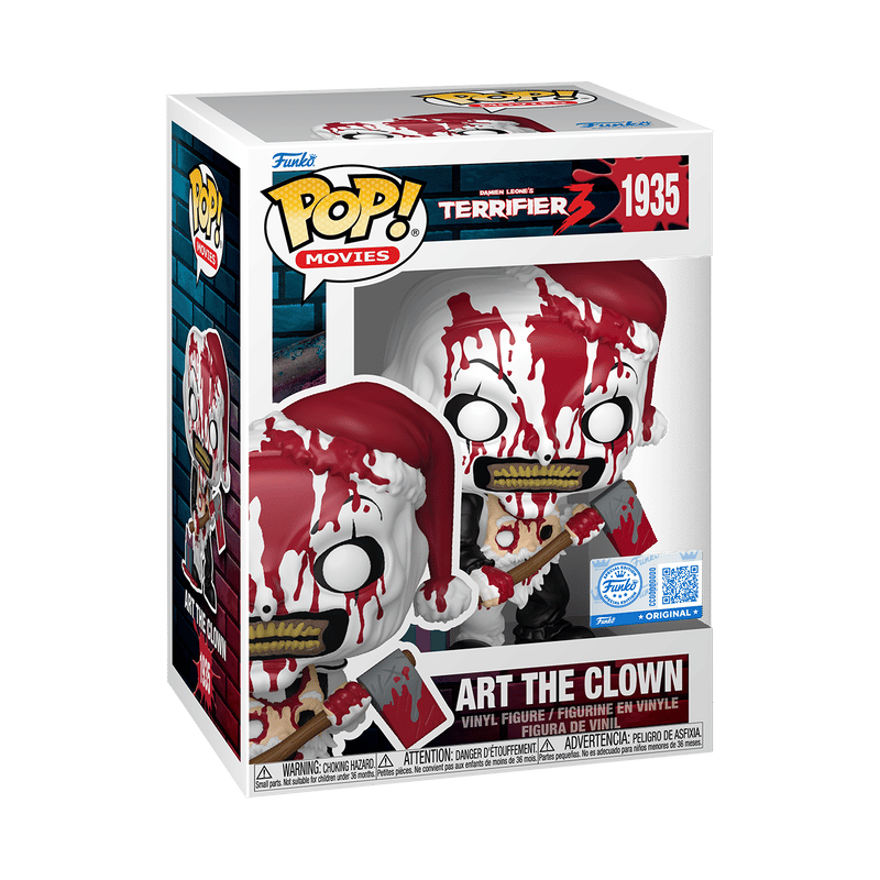 Funko Pop! Terrifier -  Art the Clown with Axe (Bloody) #1935