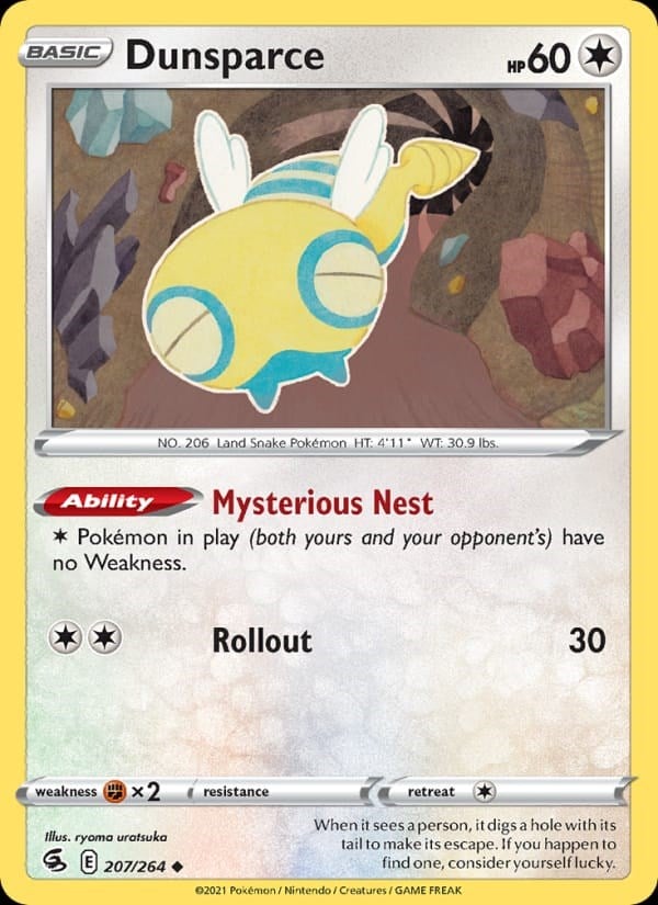 Fusion Strike - Dunsparce #207