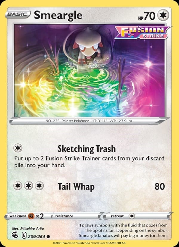 Fusion Strike - Smeargle #209