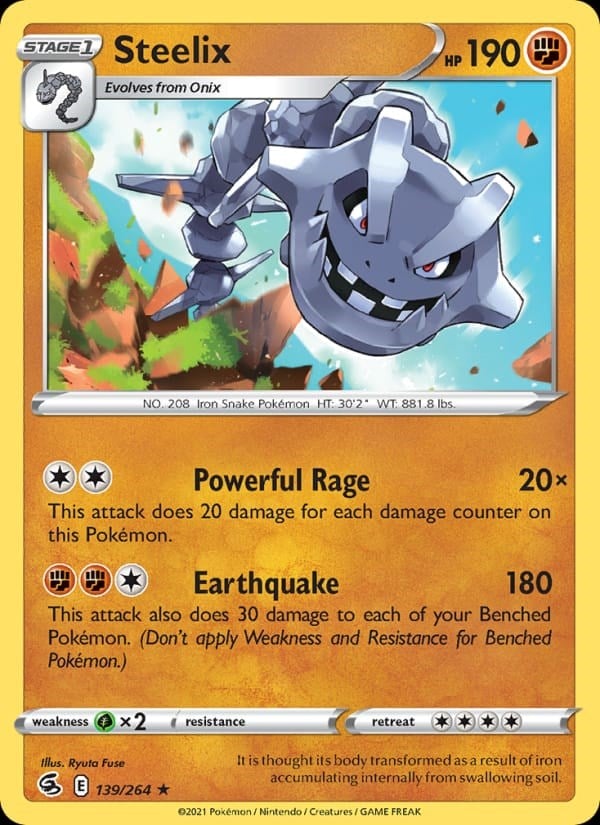 Fusion Strike - Steelix [Holo] #139