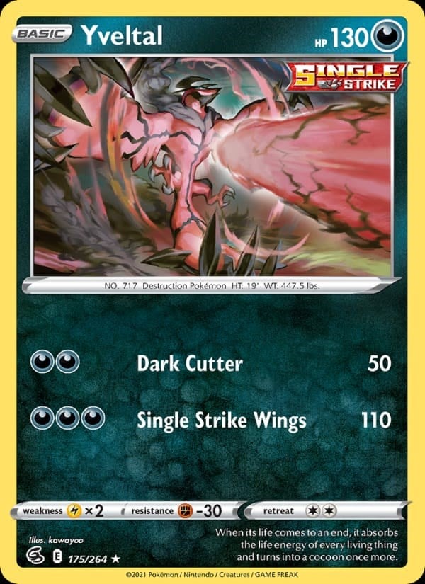 Fusion Strike - Yveltal #175