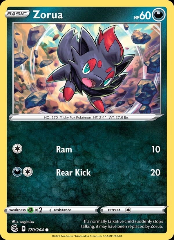 Fusion Strike - Zorua #170