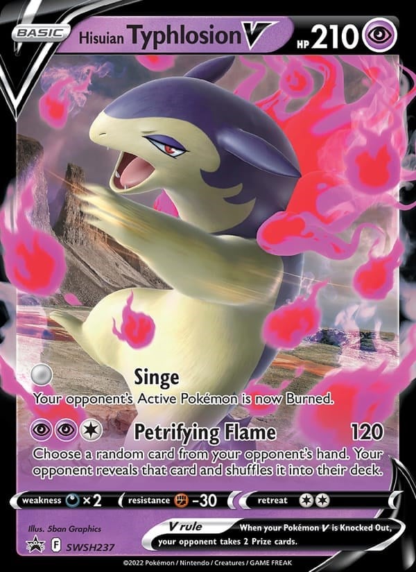 Hisuian Typhlosion V - Rebel Clash #SWSH237