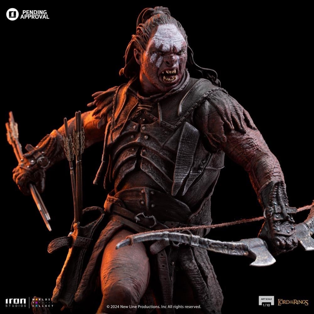 Iron Studios LORD OF THE RINGS - Lurtz - Statue Art Scale 1/10 22.5cm