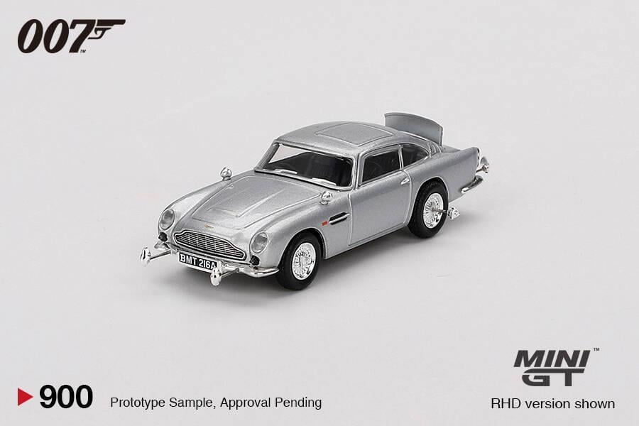 Mini GT - Aston Martin DB5 James Bond “Goldfinger” / English Blister Paket MGT00900-007E 1:64