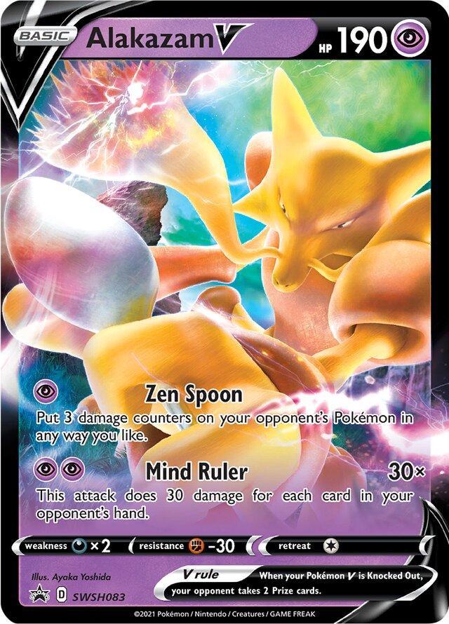 Pokemon Alakazam V #SWSH083