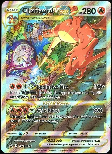 Pokemon Charizard Vstar SWSH262