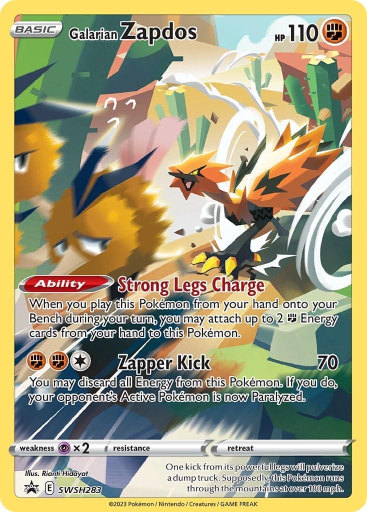 Pokemon Galarian Zapdos #SWSH283