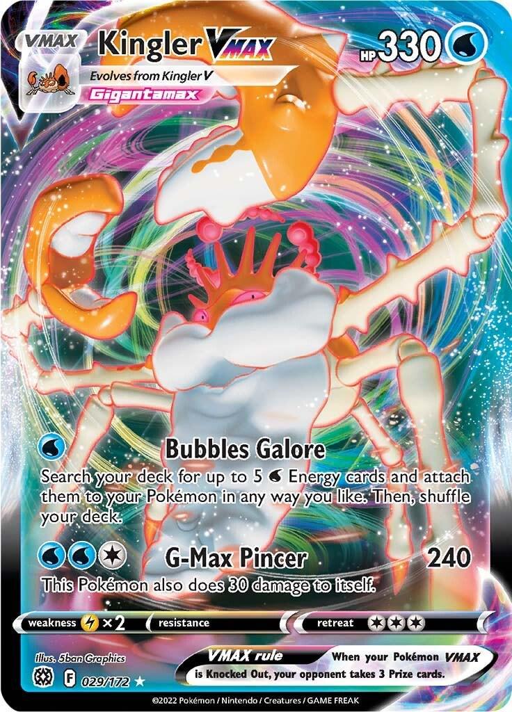 Pokemon Kingler VMAX #29