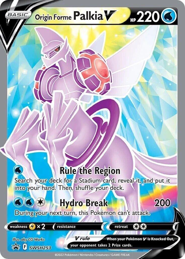 Pokemon Origin Forme Palkia V #SWSH253