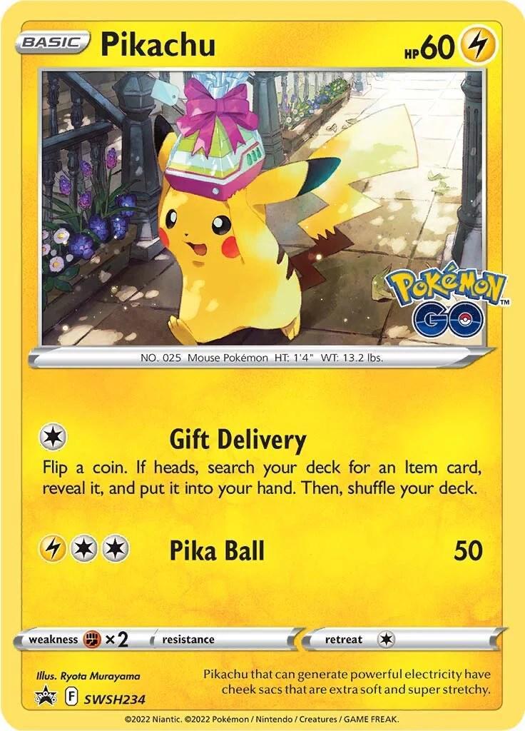 Pokemon Pikachu #SWSH234