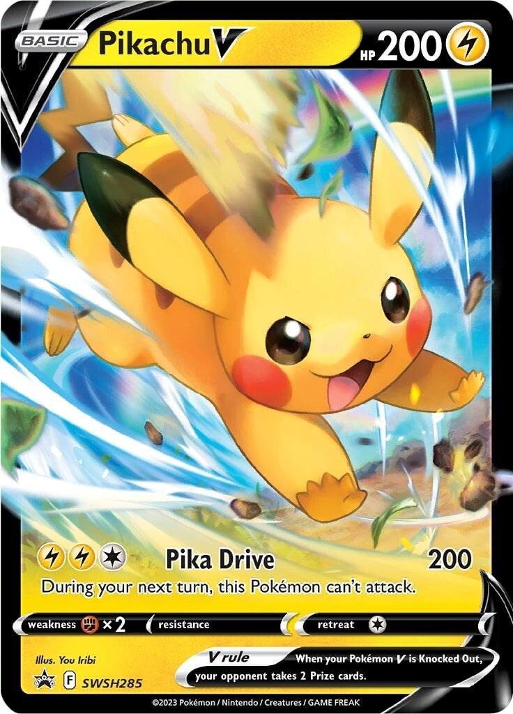 Pokemon Pikachu V #SWSH285