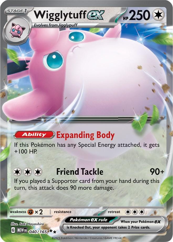 Pokemon Wigglytuff ex #40
