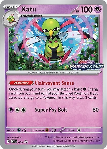 Pokemon Xatu #59
