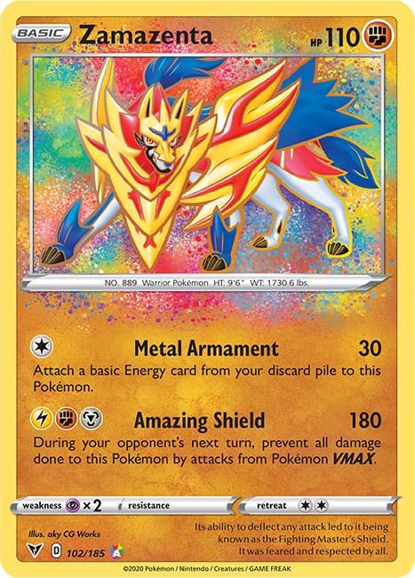 Pokemon Zamazenta #102