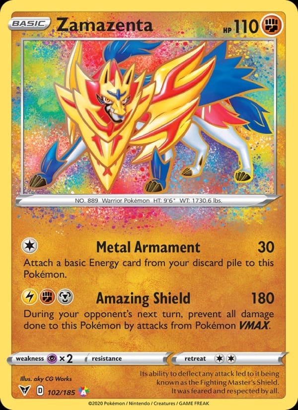Zamazenta - Vivid Voltage #102