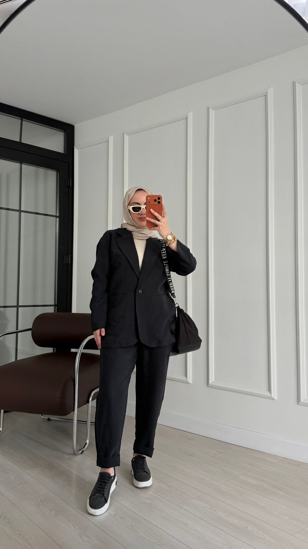 Blazer ceket pantolon takım - Siyah