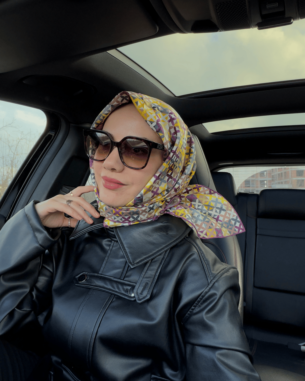 La Boutique Yeni Sezon Twill İpek Eşarp 2515-03