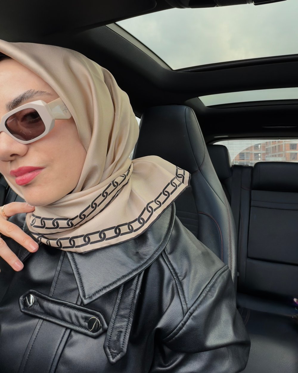 La Boutique Yeni Sezon Twill İpek Eşarp 2373-04