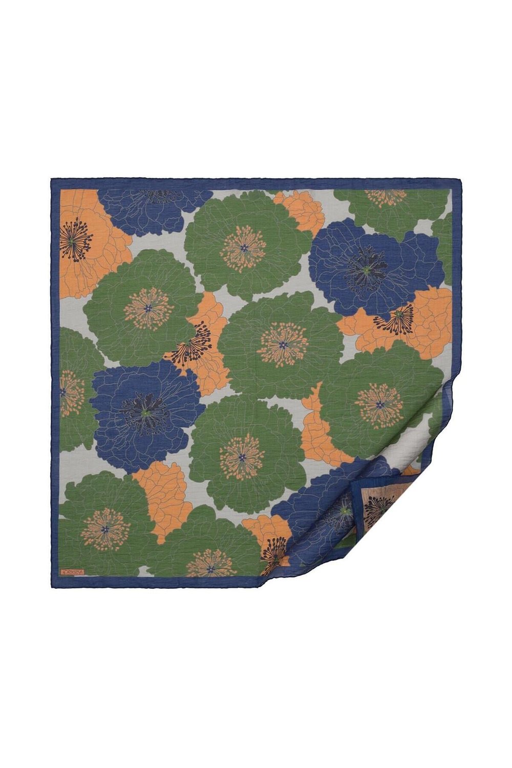 Ortanca Sepeti Tensel Soft Eşarp 02255-Kot Mavisi