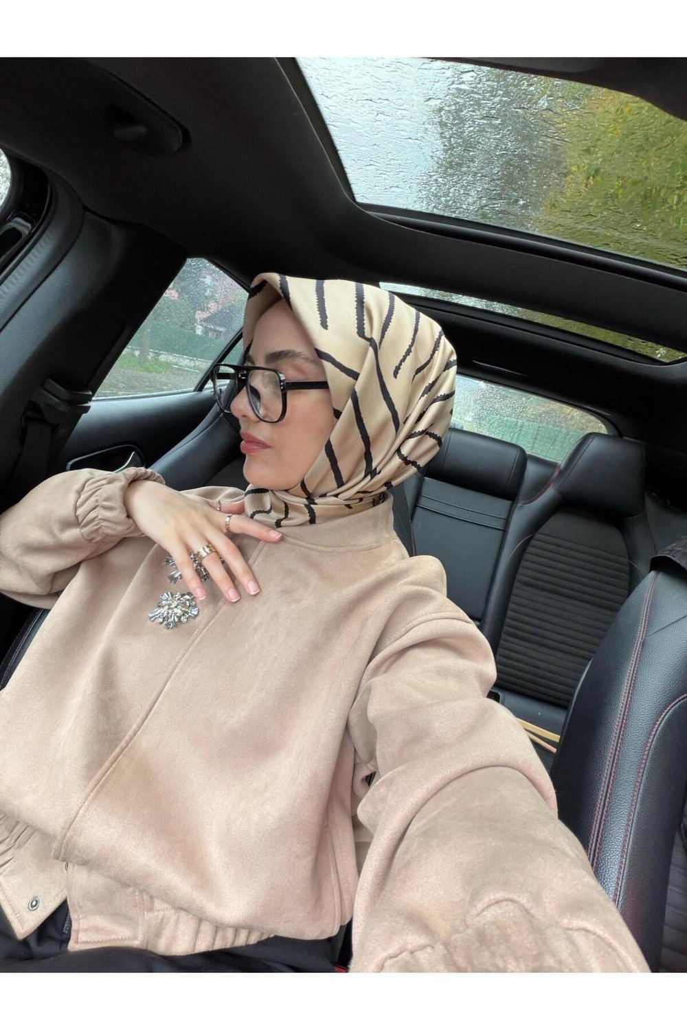 Yeni Sezon Twill İpek Eşarp 2513-07