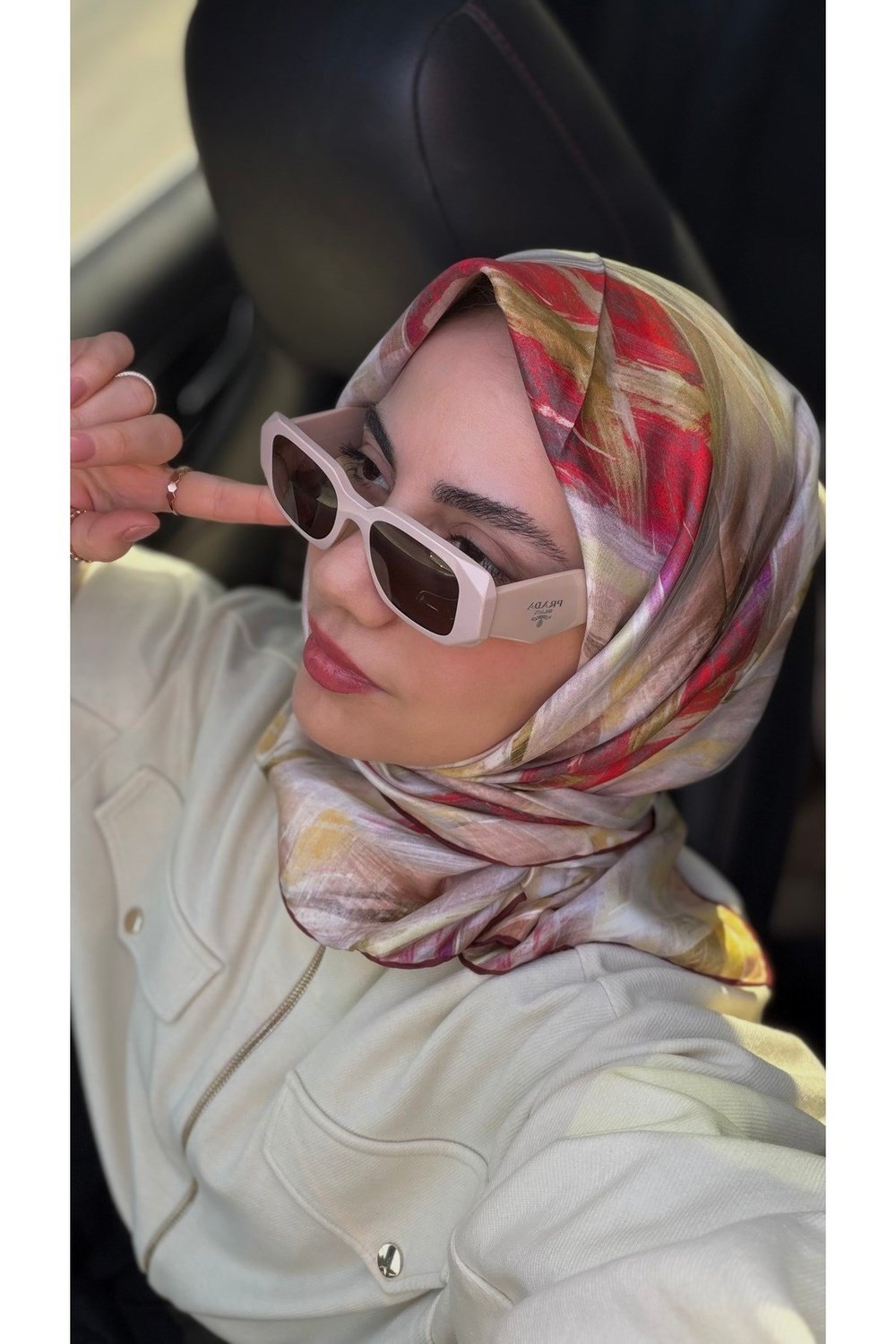 Yeni Sezon Twill İpek Eşarp 2525-05