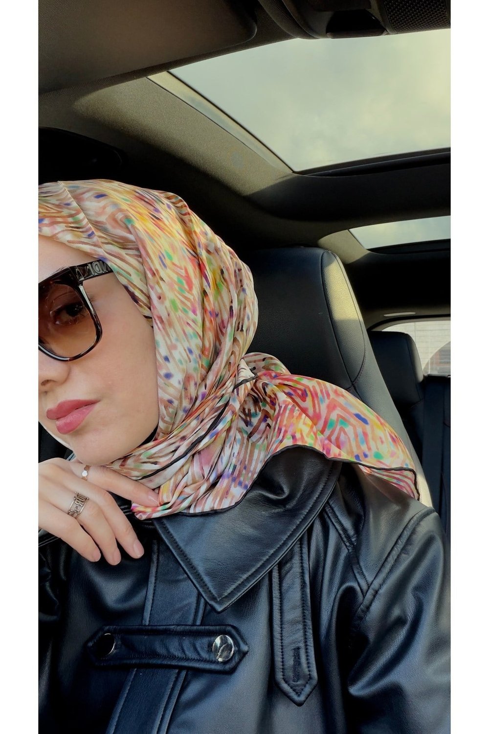 Yeni Sezon Twill İpek Eşarp 2528-05