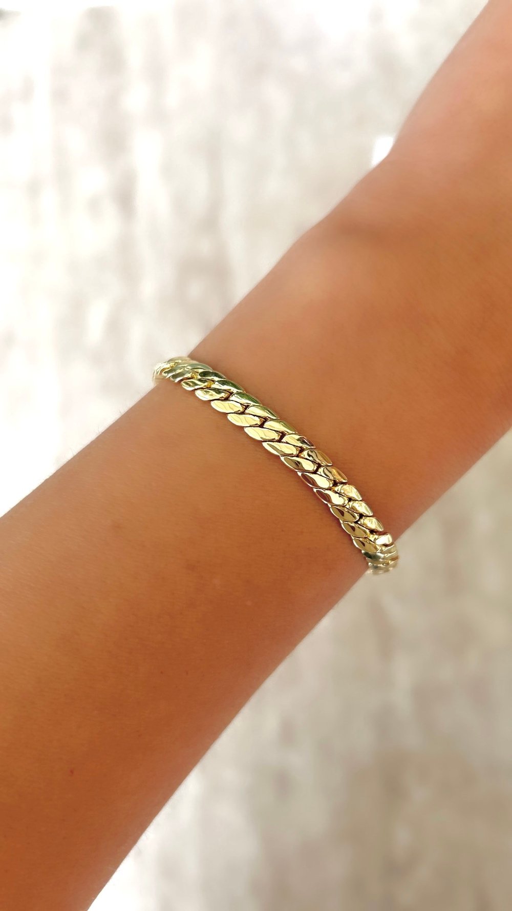 İnce Gurmet Gold Bileklik