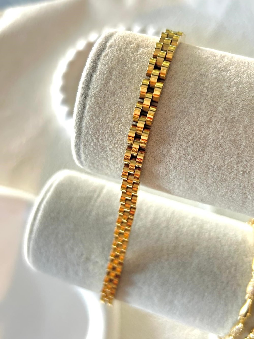 Marka Model Rlx Gold Çelik Bileklik (2mm)