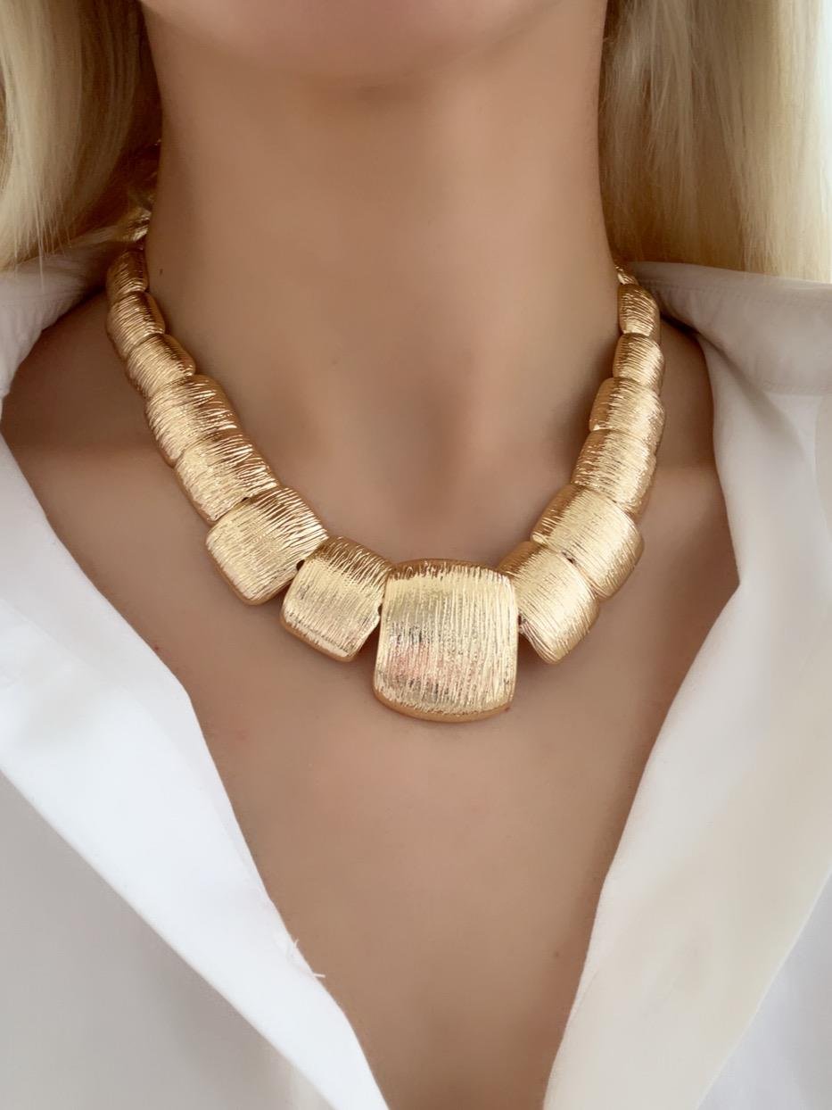 Premium Kalın Tasarım Vintage  Kolye