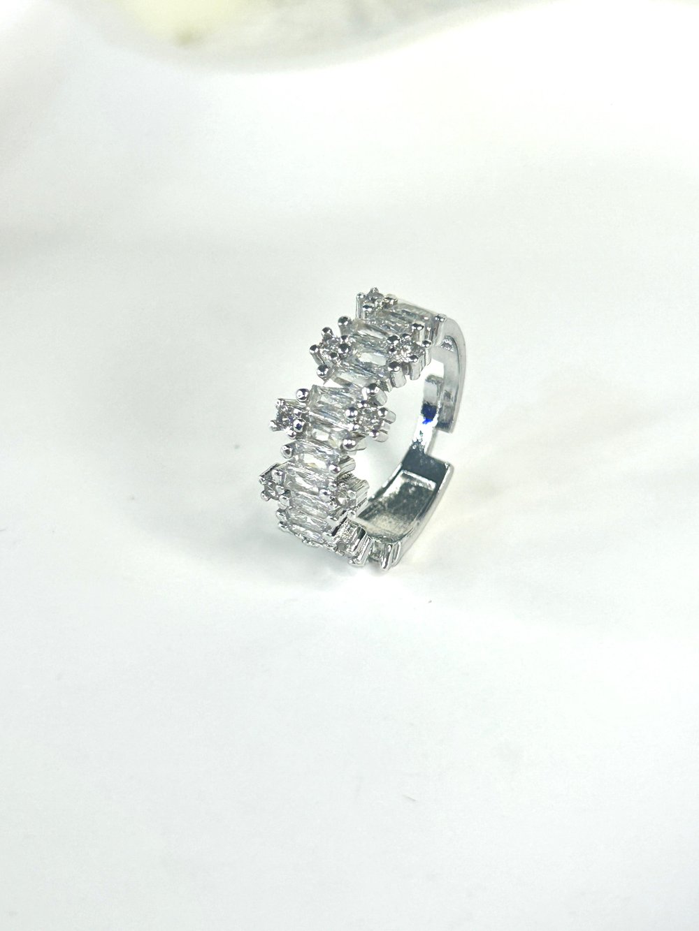 Premium Zirkon Taşlı Silver Yüzük