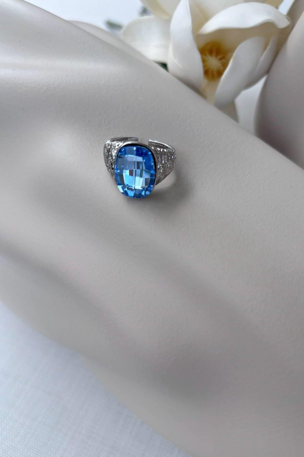 Özel Seri Gümüş Zirkon Taşlı Sparkle Yüzük