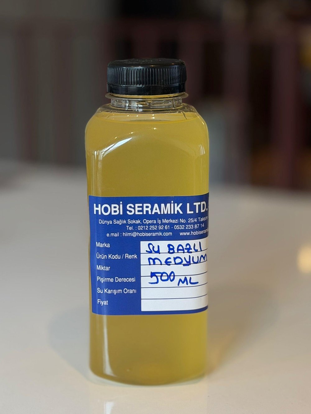 Su Bazlı Medyum 500 ML