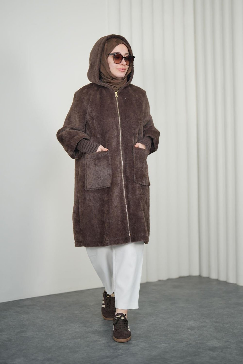 Angora Cepli Kaban - Kahve