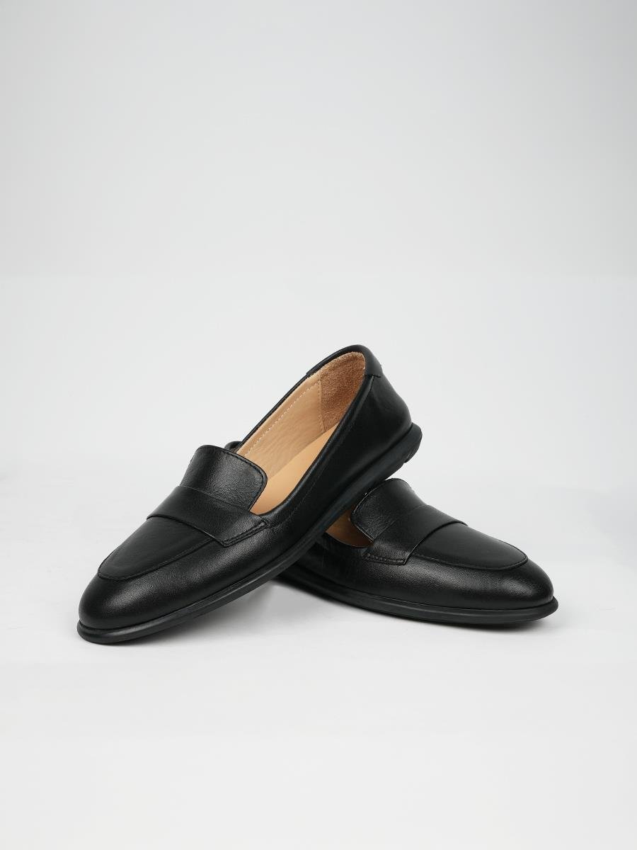 ALBİNİ 203Y LOAFER DERİ KADIN BABET AYAKKABI