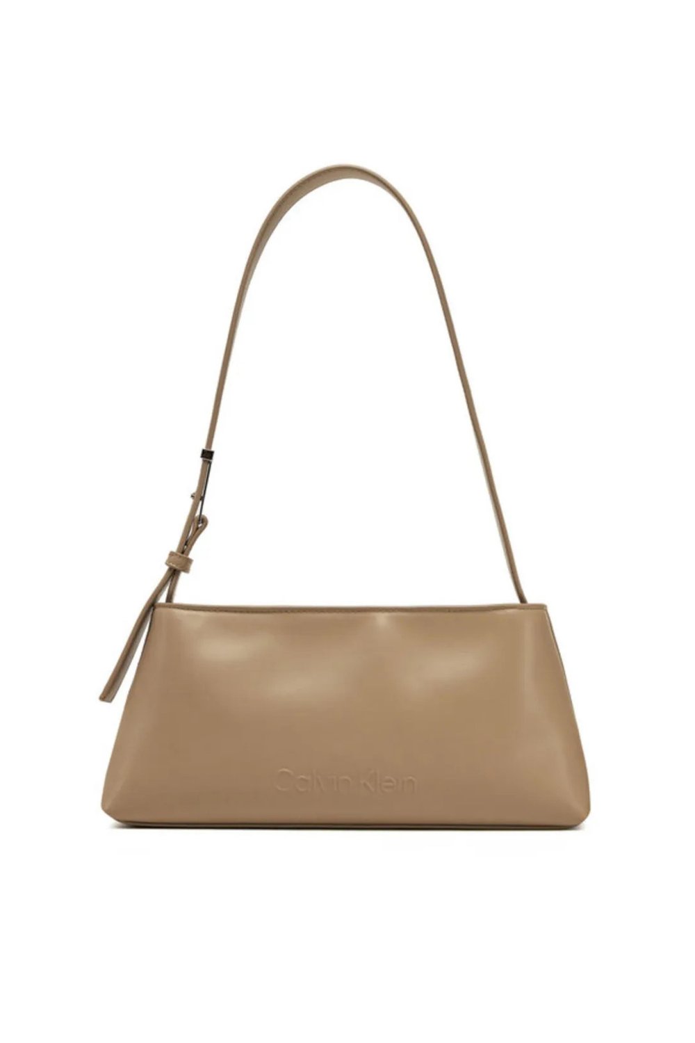 Calvin Klein 12550 Kadın Embossed Logo Shoulder Bag