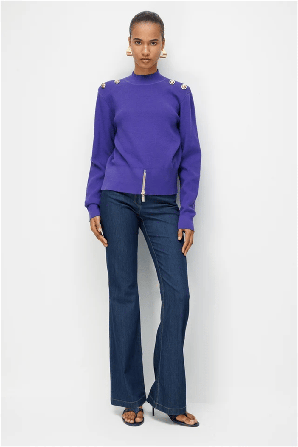 Ghisa 3620T4863 Kadın Düz Tunik