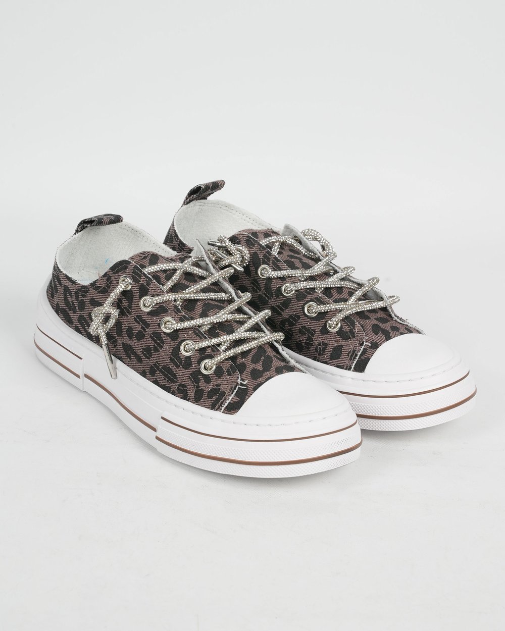 Guja 26Y281-3 Kadın Leopar Desenli Sneaker Ayakkabı