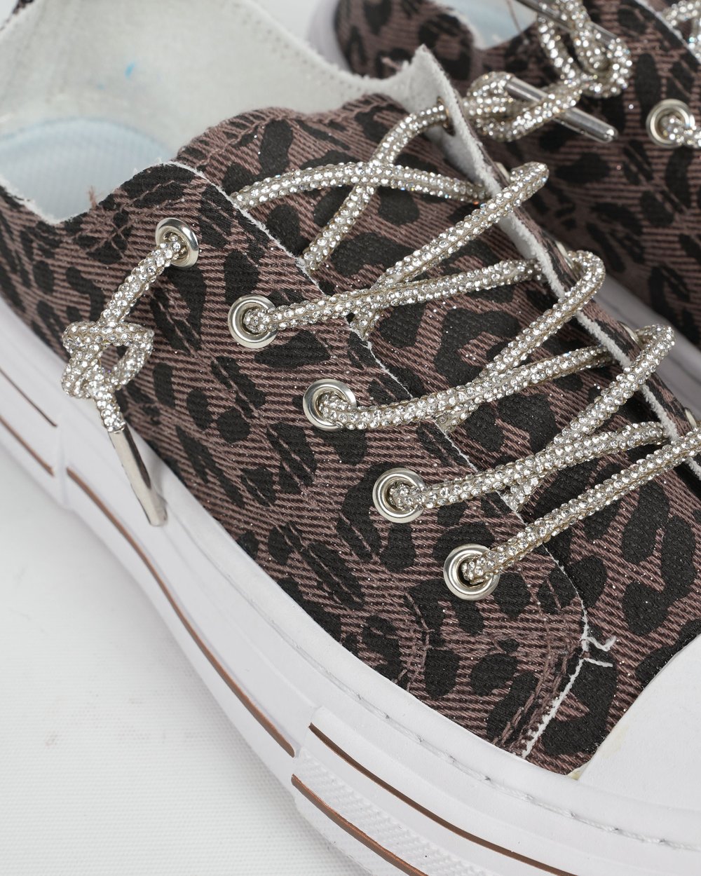 Guja 26Y281-3 Kadın Leopar Desenli Sneaker Ayakkabı