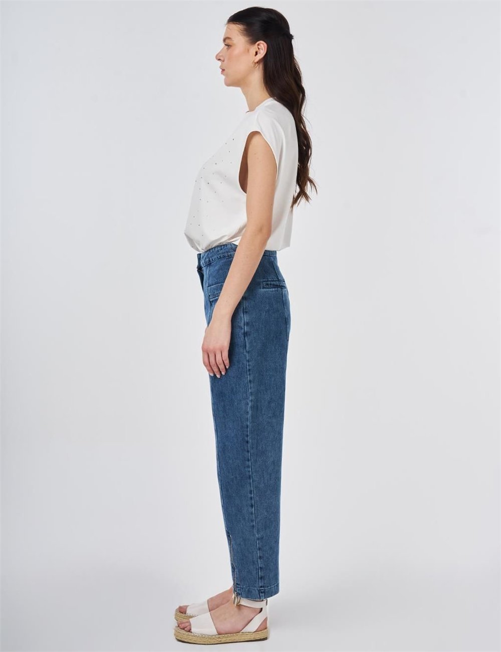 Kayra KA-B26-19046 Kadın Denim Pantolon