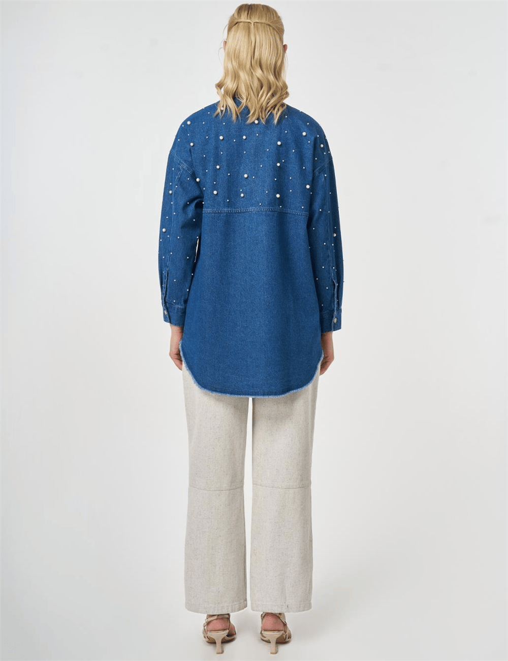 Kayra KA-B26-21060 Kadın Boncuklu Tunik