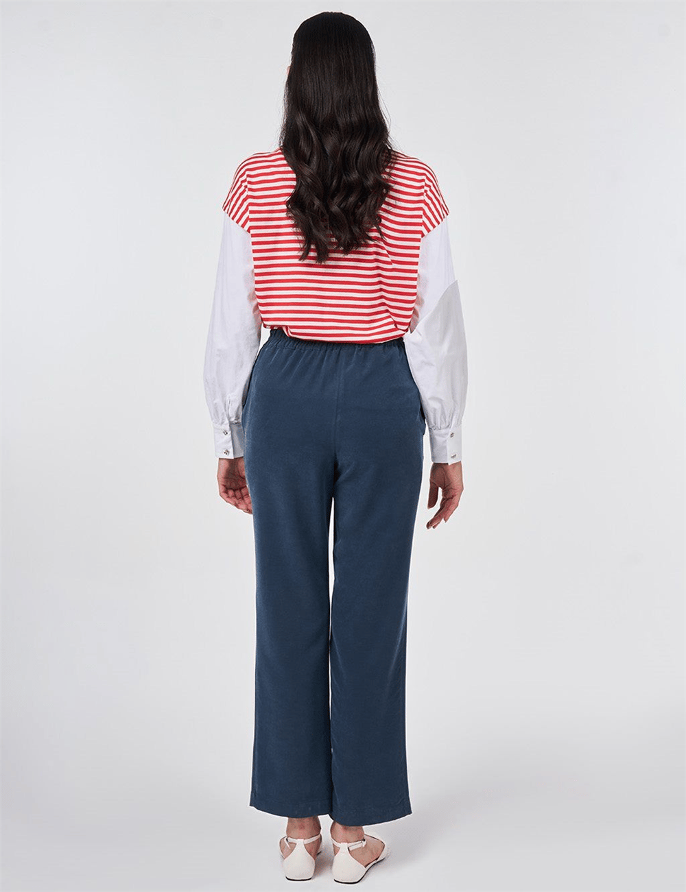 Kayra KY-B26-79026 Kadın Düz Pantolon