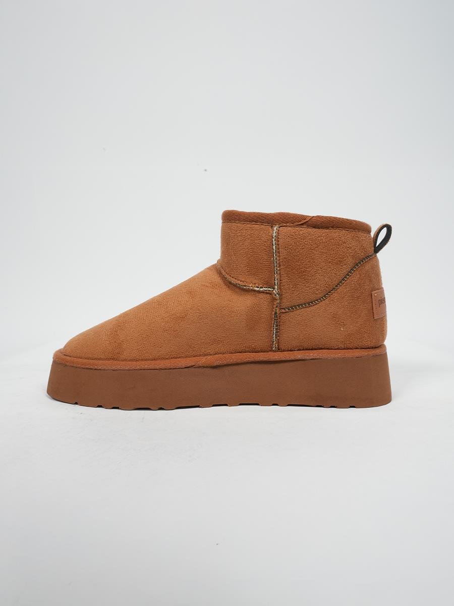 Pierre Cardin 52709 Kadın İçi Kürklü Süet Bot