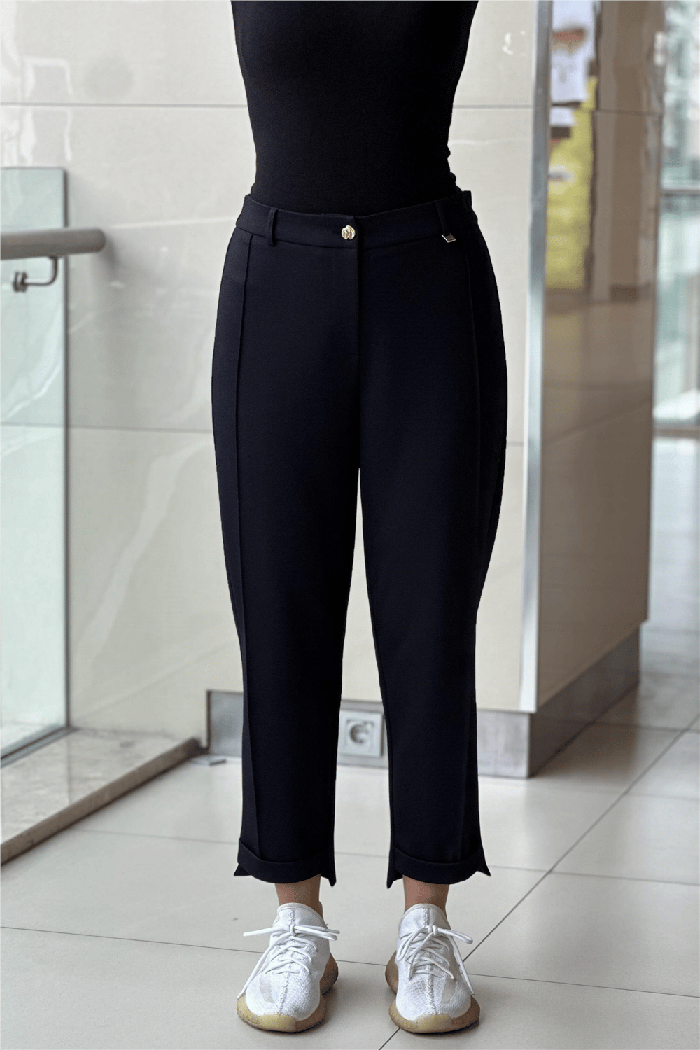 Sentez SZ-5601 Kadın Newyork Duble Paça Pantolon