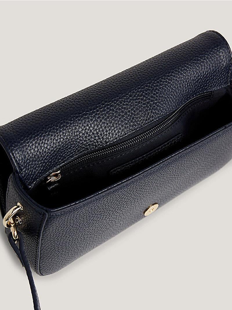 Tommy Hılfıger Kadın Th Emblem Flap Çapraz Çanta