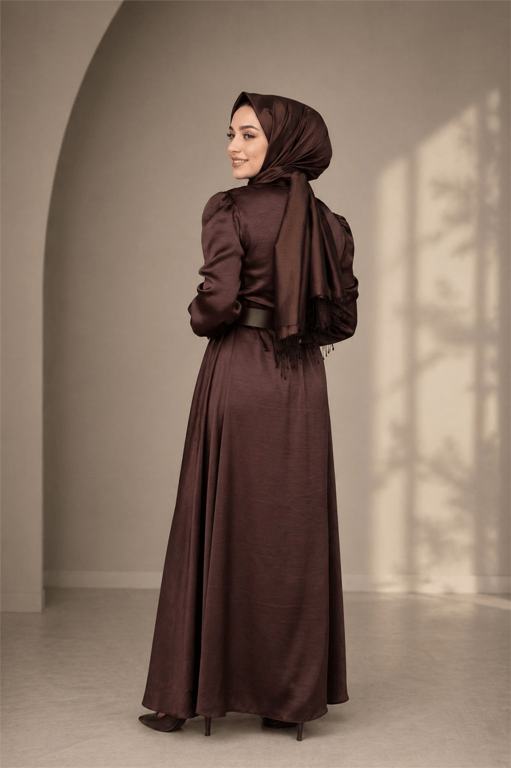 Venöve 26FWELB0004  Kadın Perla Elbise