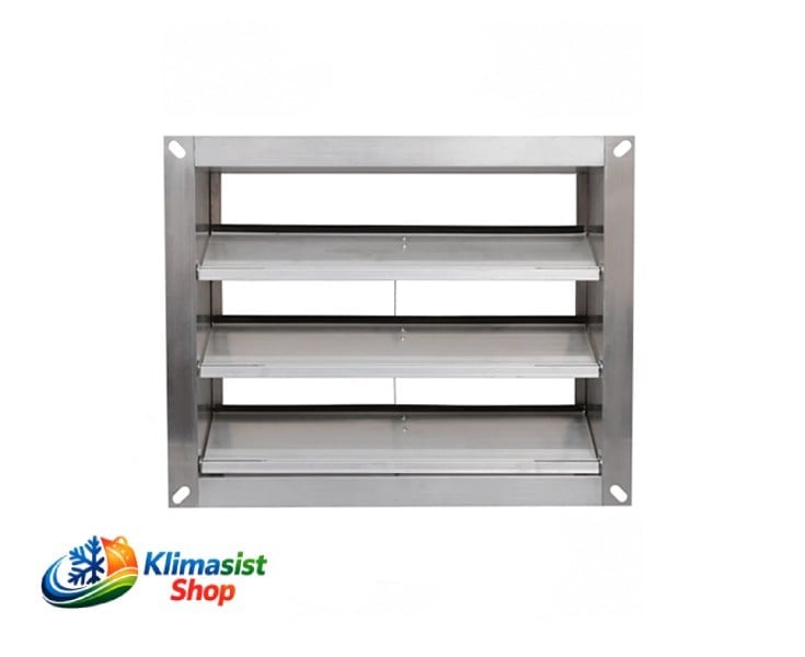 Dörtgen Geri Akış Damperi 1000 W / 1200 H / 150 L